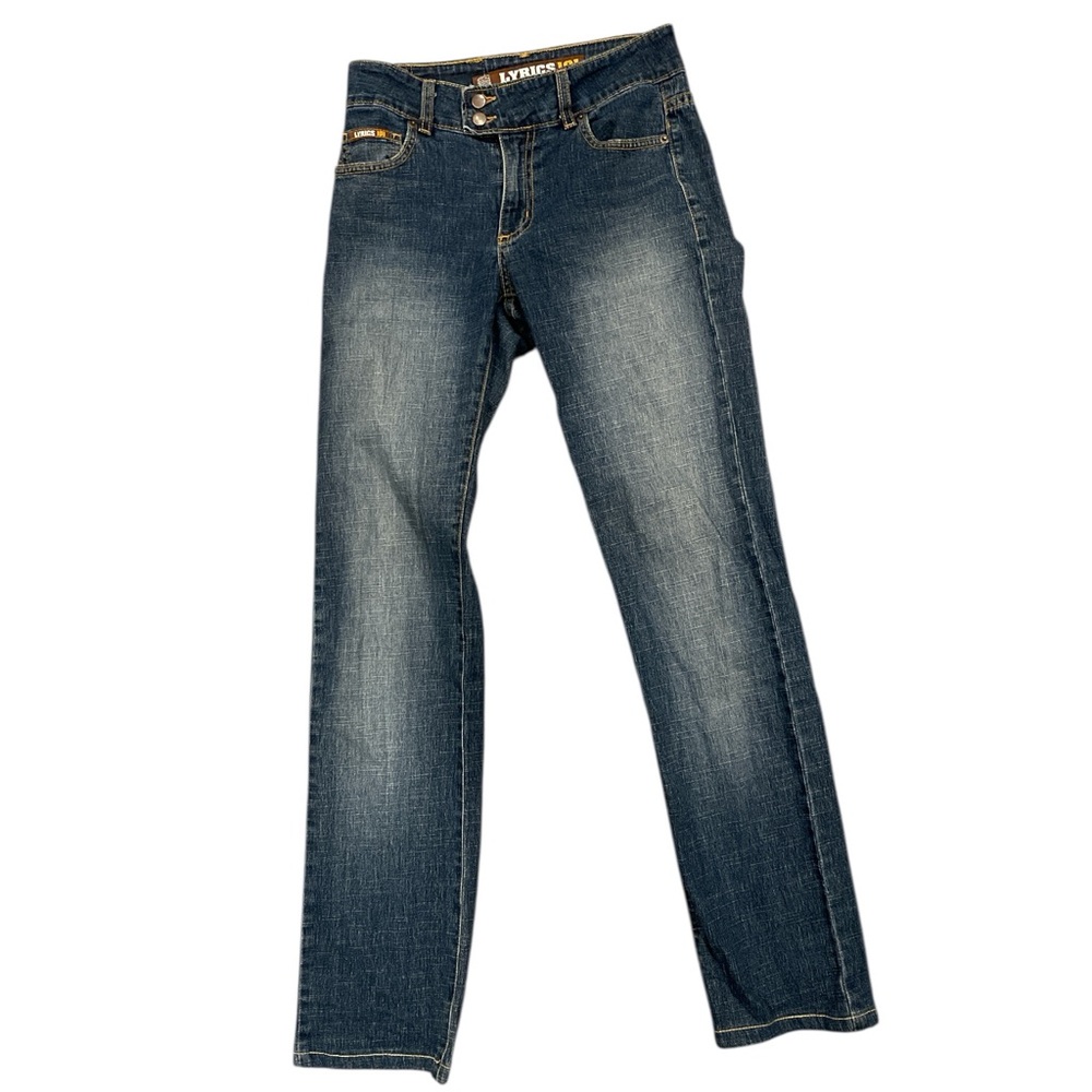 Lyrics 101 Size 26 Indigo Low Rise Stretch Jeans Y2K Vintage